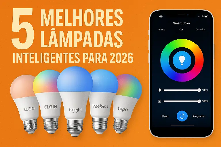 5 Melhores Lâmpadas Inteligentes para 2026