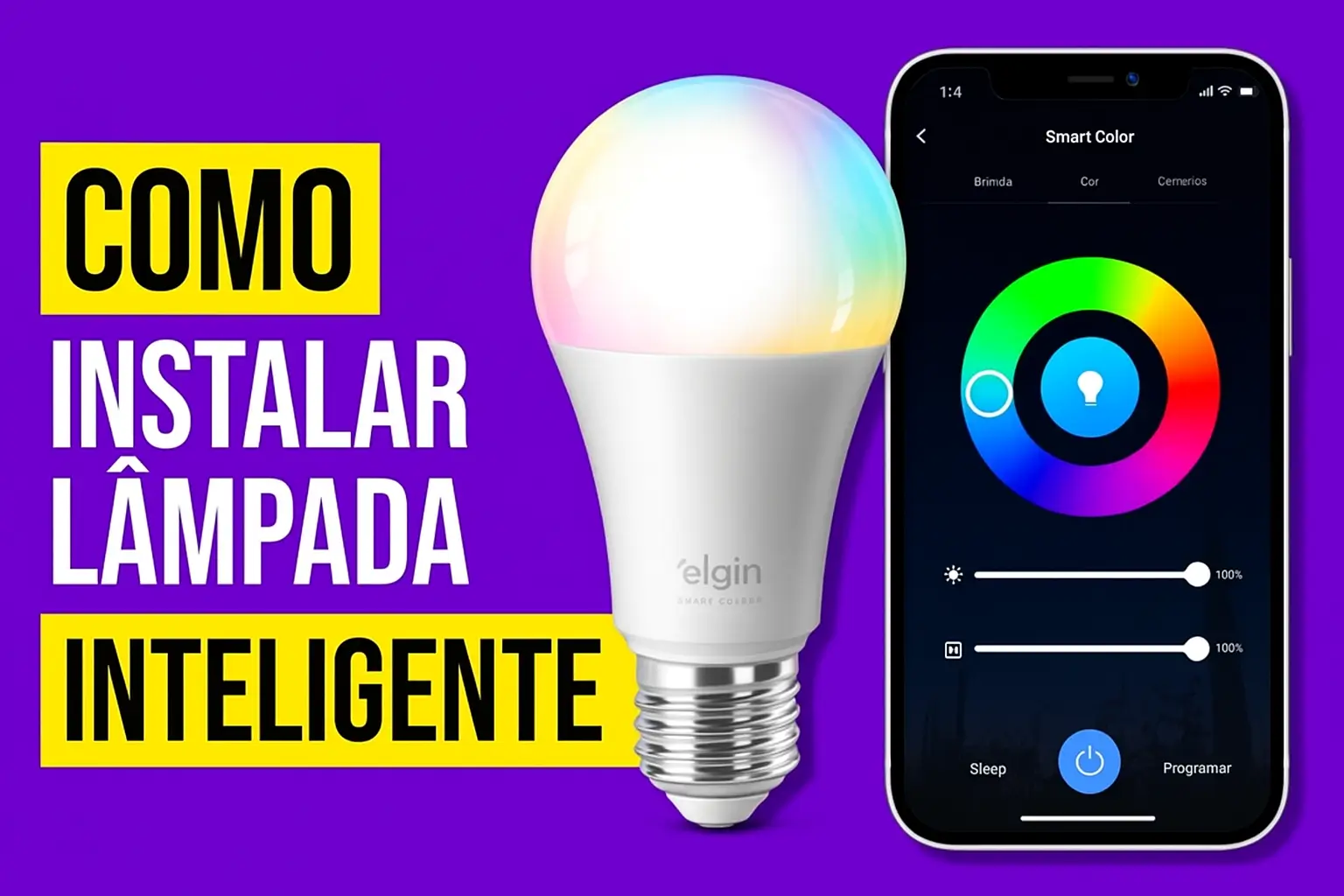 Como Instalar Lâmpada Inteligente - Guia Completo 2025