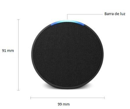 Caixa de som inteligente Echo Pop Amazon