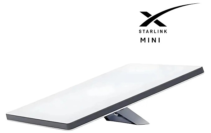 Antena de internet via satélite Starlink Mini