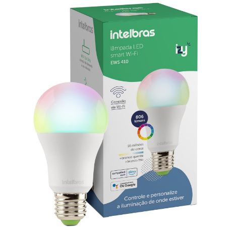 Lâmpada Inteligente Led Smart EWS410